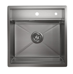 Мойка кухонная Granula 5051, 500х5100мм, СТАЛЬ матовая, нерж сталь