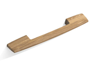 Ручка мебельная Lagom HL-003 деревянная (дуб), 256мм
