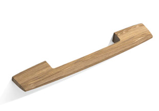 Ручка мебельная Lagom HL-003M деревянная (дуб), 256мм