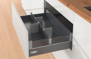 Внутренняя организация OrgaStore 820 для InnoTerch Atira, KB600, антрацит, Art.9194861, Hettich