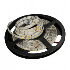 Светодиодная лента 60 диодов/м.п 3528, хол. белый 12V, 4,8W/м.п., 180-240 Lm/m, IP65
