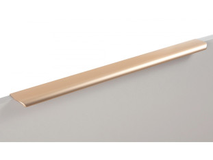Ручка-профиль, торцевая MONTE RT110, 256x2 / 600 мм, алюминий, золото, Boyard